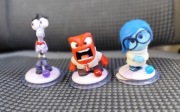 Trzy figurki z bajki W głowie się nie mieści Do Gry Disney Infinity 3.0