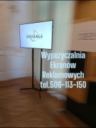 telewizor na stojaku wynajem 
