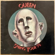 Queen program koncertowy 1978 Spring Tour