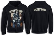 Czarna bluza  męska SYSTEM OF A DOWN Gas Mask L