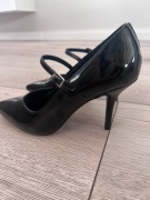 Czarne ASOS czółenka szpilki 37 nowe