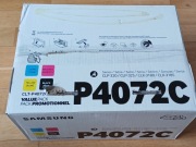Samsung CLT-P4072C puste tonery - oryginały, komplet