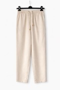 Beżowe lekkie spodnie z gumką Vistula 34 lyocell