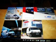 Nissan Interstar duży zestaw prospektów 