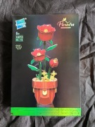 Klocki konstrukcyjne kolekcja kwiatów Orchid 344pcs