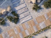 kostka bruk MAGRA betonowa płyta chodnik taras podwórko ścieżka dróżka plac