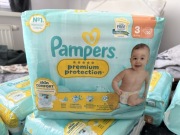Pampers premium protection pieluszki skin comfort 30 rozmiar 3 (6-10 kg)