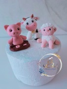 Figurki z masy cukrowej zwierzęta domowe 