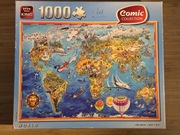 Puzzle King 1000 elementów WORLD