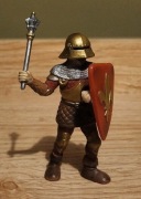 Schleich rycerz piechur z buławą figurka model wycofany z 2003 r.