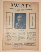 WYDAWNICTWO MINIATUROWE PRZEDWOJENNE...KWIATY.... NR 16