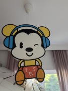 Wesoły Miś DJ Lampa Sufitowa – Stan IDEALNY