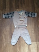 Komplet bluza z misiem i spodnie Baby Wood 74 cm
