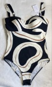 NOWY Triumph Summer Allure strój kąpielowy 38D czarno-kremowy z metką