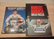 Robert Kubica moja pasja+kariera sportowa 2 książki+2DVD 