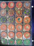 WSZYSTKIE 100/100 Pokemon Tazo 2 master 3D ( tazo2 żetony z chipsów lays)