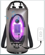 Wodoodporny plecak , bojka ,PCV ,solar ,USB, powerbank,lampa