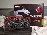 Uszkodzona MSI GeForce GTX 750 Ti 2GB GDDR5