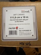 Płótno Canvas 111,8 cm x 18 m | Polycotton Matt 385g | Falter - NOWE