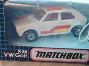 Matchbox retro vintage PRL VW golf Shell jedyny taki dla kolekcjonerów 