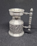 Świecznik Bollnäs Tenn Tin, cyna, z lat 70. XX w., Skandynawia