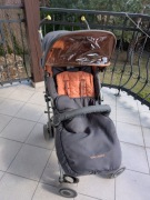 wózek spacerówka maclaren techno xlr śpiworek pałąk folia przeciwdeszczowa