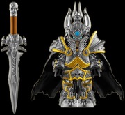 Figurka Król Lisz z uniwersum WoW MmoRpg - nie lego