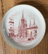 Porcelanowy talerzyk Rosenthal Wiesbaden Schlossplatz – kolekcjonerski