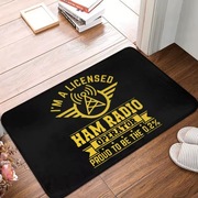 Dywanik krótkofalarski retro, antypoślizgowy