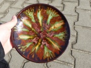 Łysa Góra Patera talerz ozdobny pikasiak ceramika Kamionka PRL