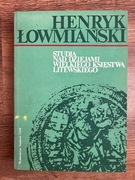 Łowmiański H., Studia nad dziejami Wielkiego Księstwa Litewskiego