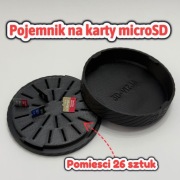 Pojemnik na karty pamięci microSD – etui ochronne na karty pamięci