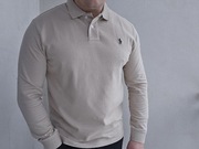 Super jakości Longsleeve Polo 96% Cotton 4% Elestan