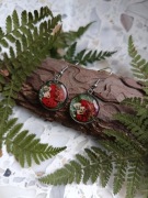 Kolczyki posrebrzane 