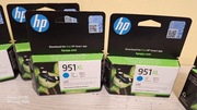 Oryginalny tusz Hp 951xl cyan