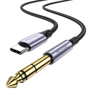 MOSWAG Kabel z wtyczk? USB C do 1/4 TRS Adapter audio