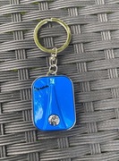 Oryginalny niebieski brelok do kluczy Vespa
