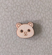 5x guzik drewno grawer 2cm hand made guz11