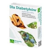 Dla Diabetyków, morwa, borówka, kora cynamonu, 596 mg, kapsułki, 48 szt.