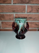 Unikatowy Wazon S&G Keramik z Turkusową Lawą!