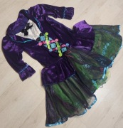 strój czarownica dama dworu czarodziejka zła królowa halloween nr 287