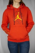 Czerwona bluza Nike Air Jordan S Basketball Koszykówka NBA