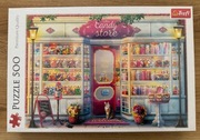 Puzle Trefl 500 elementów Candy Store 