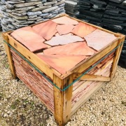 RÓŻOWY ŁUPEK NATURALNY Kamień na Taras Schody Łazy