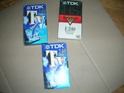 Zestaw. 3 kasety  VHS   TDK