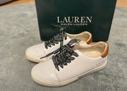 Ralph Lauren białe sneakersy Logo sznurówki modne 36 jesień okazja 