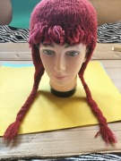 Czapka stara z czasów PRL damska unikatowa