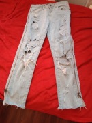 Komplet bluza z jeansami 