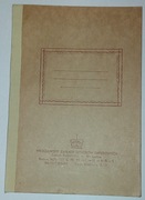 Zeszyt brulion PRL 96 kartek w linię, format A5