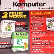 KOMPUTER ŚWIAT 26/2011 - Chameleon Clock 5, Abeelsoft JetDrive 5